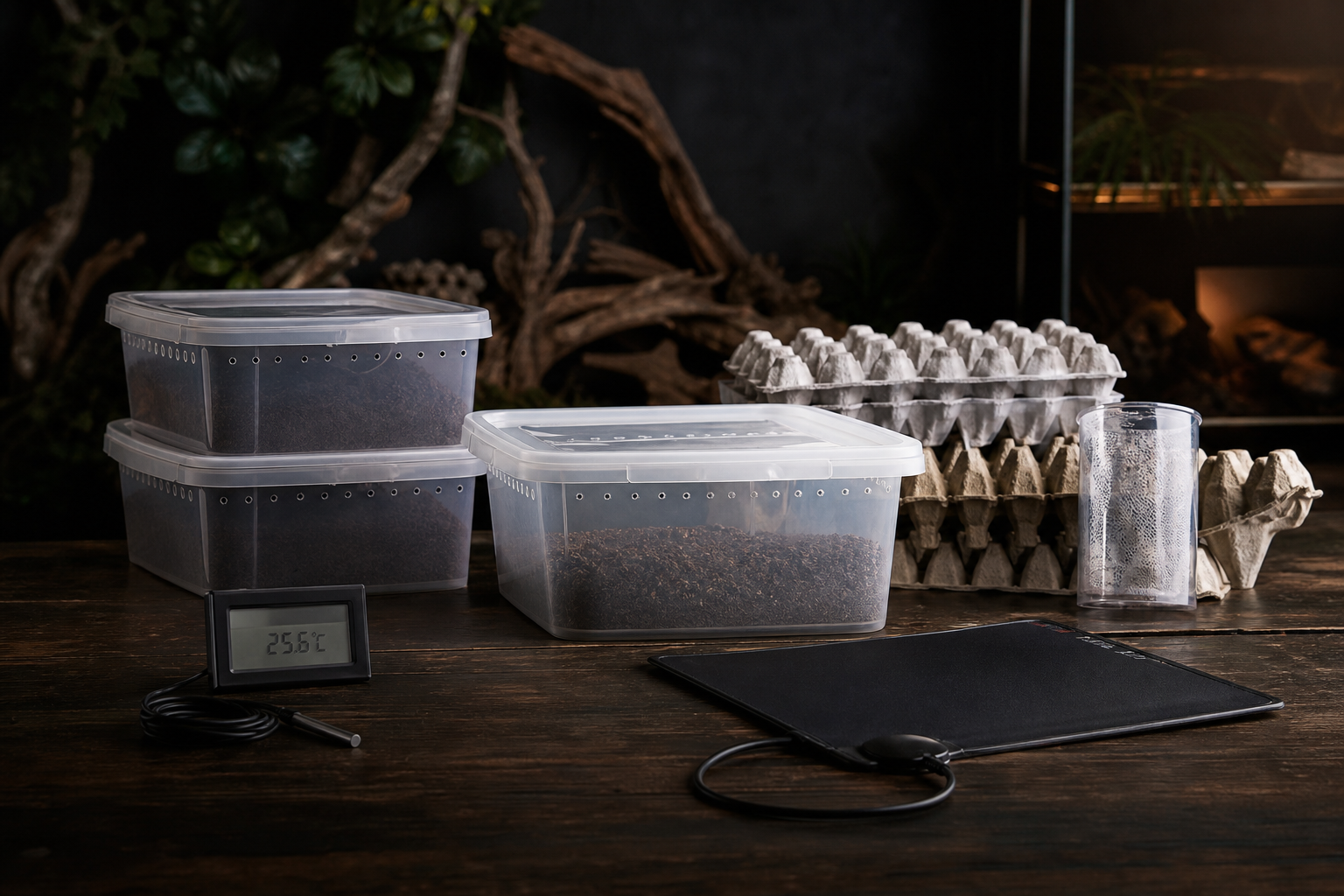 Matériel pour produire des insectes