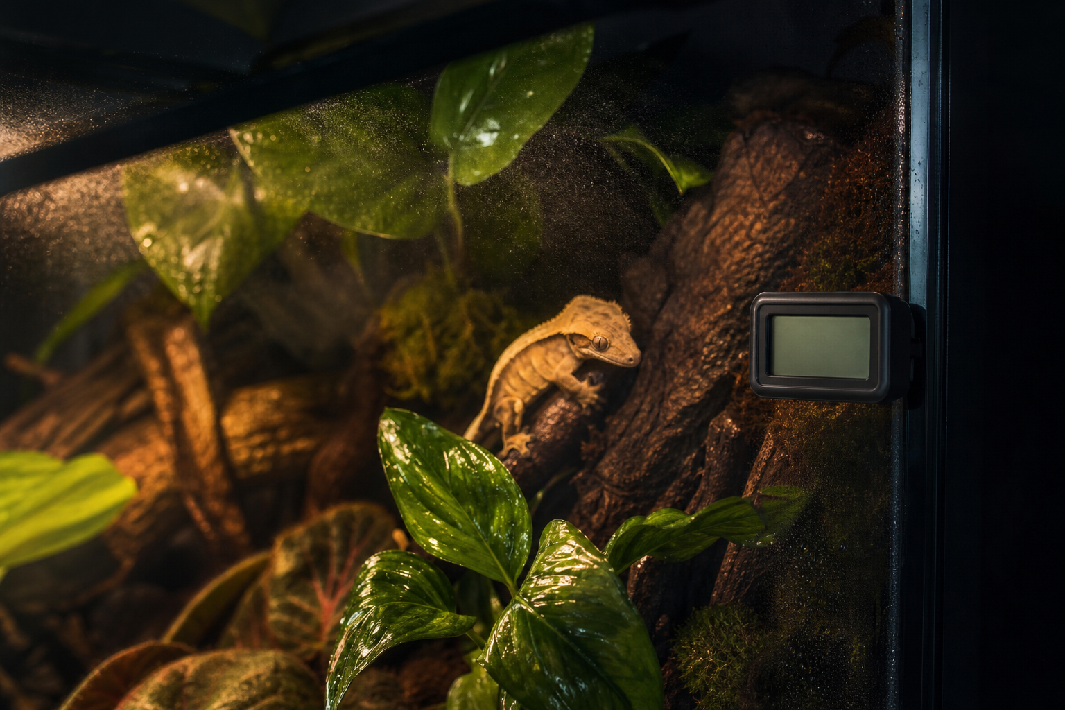 Comment mesurer l'humidité dans un terrarium ?